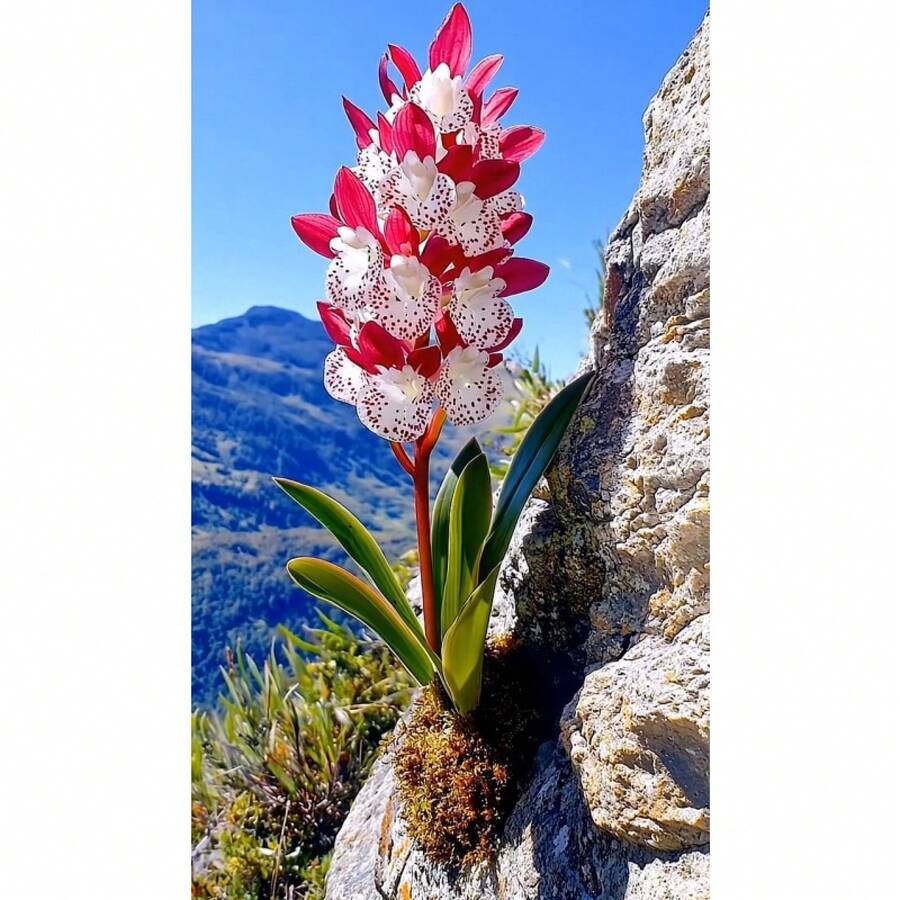 50 Piezas de Semillas de Orquídea Floración Continua Resistentes al Frío y Calor Plantas de Interior y Exterior Jardín Bonsái Fácil Cultivo Especial - 50 piezas (H005#1) - Ver 1