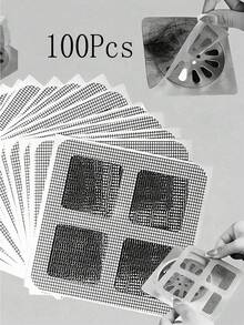 10-50 Pcs.Shower And Bathtub Hair Collector - Easy To Use, Drain Filter Sticker, Disposable Drain Cover, Suitable For Showers, Sinks, And Laundry Rooms, Easy To Stick, Hair Plug Drain Cover, Disposable Drain Filter, Bathroom Hair Collector Plug, Drain Cover, Kitchen Sink Filter, Disposable Shower Drain Hair Collector Back To School - Multicolor - View 9