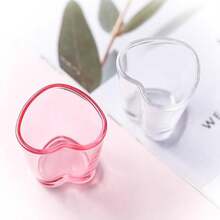 Heart Shot Glasses Set, Pink Shot Glass Cute For Bar Cart Accessories 1.5oz (6, Pink) - 1 - Xem 5