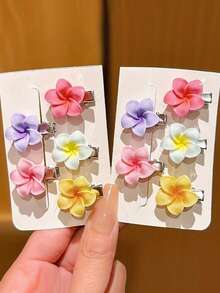 10个/套 彩色雏菊发夹，精致可爱 - 适合女孩和女士，适合日常佩戴、约会、上学和度假等场合，是卷发女性的理想美发工具，也适合秋季、旅行等场合。此外，它也是礼物、圣诞袜填充物、圣诞礼物、发夹、配饰和头部饰品的理想选择。 - 彩色 - 查看 4