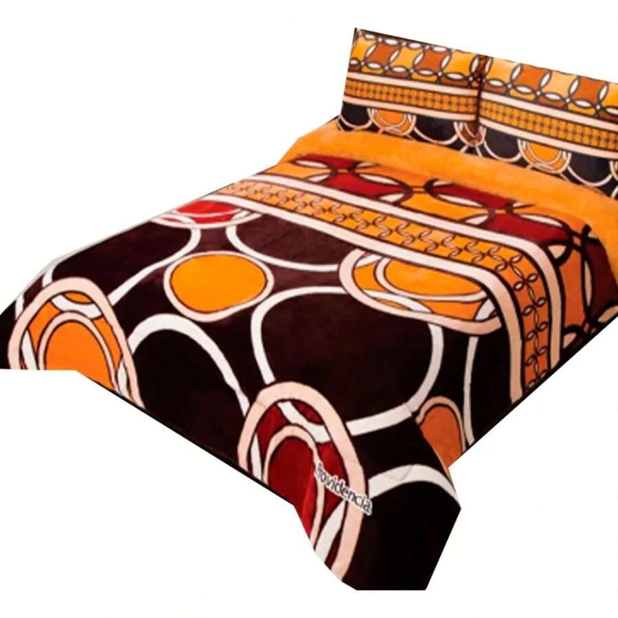 Cobertor Jumbo Matrimonial con Borrega – Súper Suave, Cálido y con Diseños Trendy para esta temporada de Frio- Beautty Home - Segovia - Ver 1