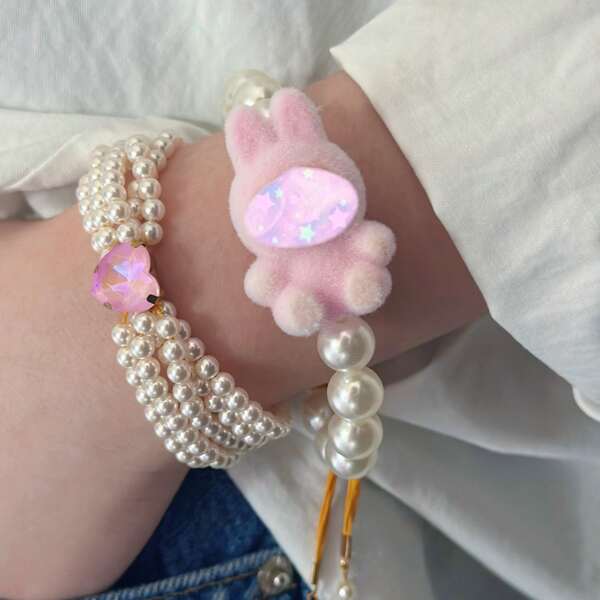 A Cute Cartoon Bracelet, Smile Face Bracelet Happy Friendship Bracelets Jewelry Bracelet For Friend Girlfriend Holiday Gift, Birthday Gift