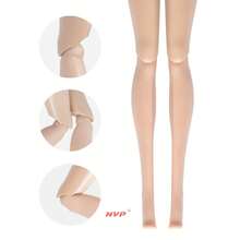 NovaPulse 12.6 英寸 1/6 收藏级小雕像，超模 12 关节娃娃，逼真妆容，BJD/MJD 专业级收藏品，时尚设计，可 DIY 服装（仅限娃娃，无衣服） - WarmSkinToneFR03 - 查看 9