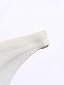 6件套透气无缝丁字裤女士内裤，棉质裆部运动款 - 彩色 - 查看 8