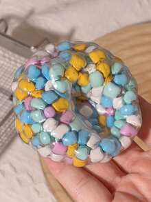 Xylitol Handmade Squeeze Ball, Suitable For Children And Adults, Slow Rebound Sensory Toy, Helps Regulate Emotions And Improve Attention, Hand Grip Stress Ball, Pull And Stretch Toy, Suitable For Children, Teenagers And Adults, Classroom Rewards, Sensory Hand Exercise Toy - Multicolor - View 12