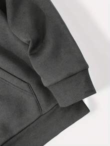 American Retro Street Casual Style Pattern "Beautiful Women's Shirt, Women's Pattern Shirt, University Of Georgia Element Pattern T-Shirt" One-Sided Printed Loose Women's Hoodie - 灰色 - 查看 5