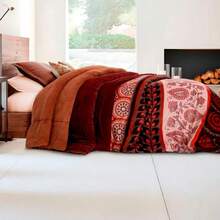 Suavecito Double Jumbo Shearling Reverse Coverlet - Celtic - View 2