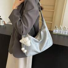 Women Shoulder Bags - 銀色[隨機送掛件] - 查看 4