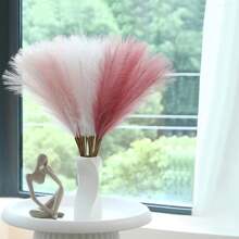 30قطعة/15قطعة/6قطع من عشب البامباس الاصطناعي، طول 21 بوصة، مزيج من اللون الوردي والأبيض والوردي الغامق، عشب البامباس المتطاير الاصطناعي، ديكور منزلي بأسلوب بوهيمي، مملأ للمزهريات والمكاتب والأعراس والحفلات