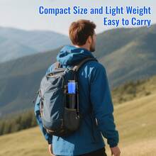 手持式金属探测器探头，防水 GP 指针，寻宝定位器探测器，适合成人和青少年 - 橙黑蓝，圣诞节、平安夜、父亲节礼物 - 藍色 - 查看 7