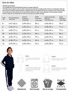 Pants Escolar Conjunto Deportivo Uniforme Punto de Roma Afelpado Térmico - Marino Franja Blanca - Ver 5