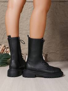 2025新款厚底女靴，英伦风修身靴，秋冬/春季靴，骑马靴，流行短靴，派对靴