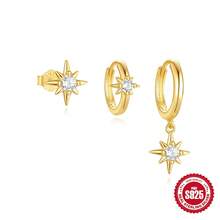 Teen Earrings - #4金色-3只一套 - 查看 1