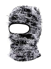 1pc Men Cold Proof Fashion Balaclava Cap For Daily Life And Outdoor