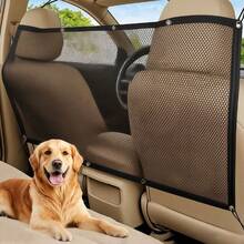 1pc Car Pet Barrier Net, Thick Anti-Scratch Partition For Backseat To Prevent Distraction While Driving Dog Car Seat Car Seat Covers Dog Car Seat Cover Pet Car Seat