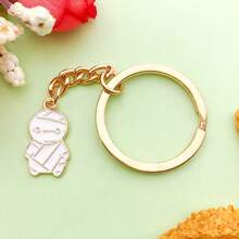 万圣节系列南瓜灯幽灵黑猫蝙蝠月亮吊坠珠宝制作 DIY 钥匙扣耳环吊坠各种设计饰品制作手链项链，6 件漂浮蜡烛，象牙圆形蜡烛用于花瓶，婚礼、派对、泳池、节日、万圣节装饰的中心装饰 - 彩色 - 查看 6