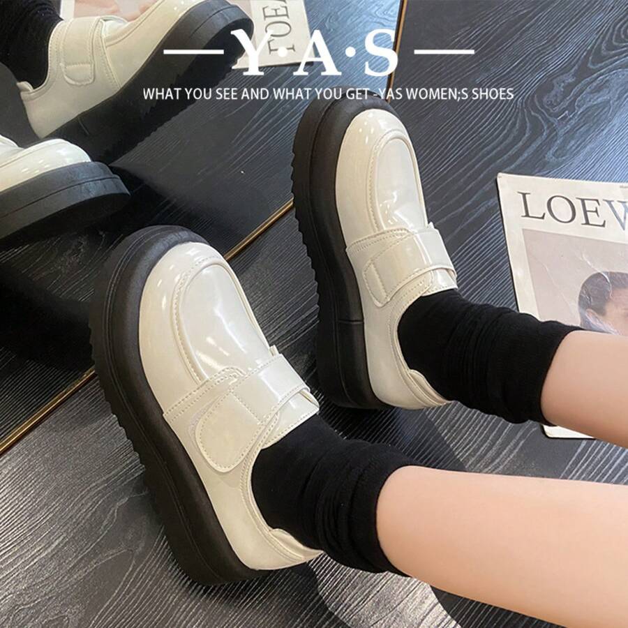 Women Loafers Shoes - 米色 - 查看 1