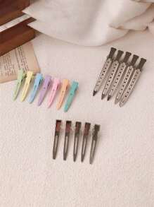 5 件/套经典发根蓬松发夹、隐形发爪、发型蓬松夹、女孩鸭夹、女士精致发饰、发夹、发夹、发夹、鳄鱼发夹、学校用品