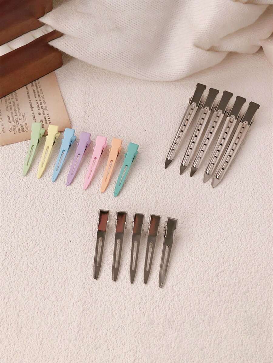 5 件/套经典发根蓬松发夹、隐形发爪、发型蓬松夹、女孩鸭夹、女士精致发饰、发夹、发夹、发夹、鳄鱼发夹、学校用品