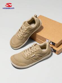 HOBIBEAR 零落差赤足鞋|男女款越野跑鞋|宽头时尚步行鞋 - 淺棕 - 查看 6