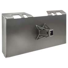 5/16-Inch Skid Steer Attachment Plate With 2.28-Inch Hitch Receiver - Universal Quick Attach Loader Mount For Skid Steers And Tractors - Grey - View 10