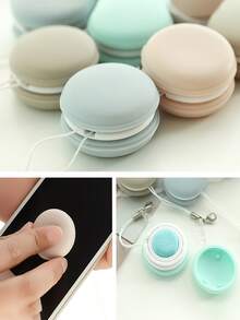 1قطعة أداة تنظيف شاشة الهاتف المحمول من Macaron، عدسات تنظيف عدسة العين، أداة مسح من الأيل، مناسبة لتنظيف شاشة هاتفك المحمول، تنظيف عدسة العين ، يمكن أيضًا أن تفعل شماعات الهاتف الخليوي، شماعة سلسلة المفاتيح، تأثيث المنزل