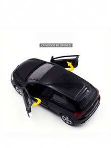 Volkswagen 1:36 Scale Diecast  Golf Model Car, Black/Blue/Silver Options, Rear-Wheel Drive, Smooth Gliding, Openable Doors, Detailed Replica, Toy For Boys & Girls, Collectible & Decor, Christmas/Halloween/Birthday Gift - Multicolor - View 4