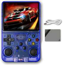 Byteuni R36S Retro Handheld Game Console With 3.5-Inch IPS Screen Retro Handheld Video Games Consoles Built-In 20k+ Classic Games Open Source Linux System Portable Style Hand Held System Pocket Video Player
