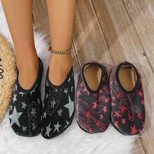Women's Home Slippers - Slip-On Low-Cut Sock Shoes, Suitable For All Seasons, Multi-Purpose For Yoga, Diving, Dancing, Random Pattern - Multicolor - View 3