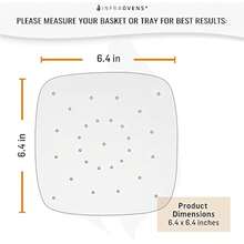 Air Fryer Parchment Paper Sheets Compatible With Philips Viva, Dash, Secura XL, Maxi-Matic Elite +More | Paper Liner Accessories For Airfryer - 1 - View 3