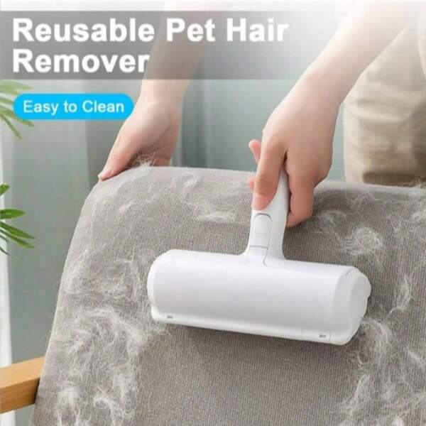 1PC Pet Hair Cleaner, Pet Wheel Hair Removal Collector Self Cleaning Hair Cleaner, Pet Cat And Dog Hair Cleaning Brush Floating Hair Removal Brush, Suitable For Pet Hair Removal