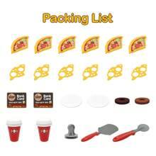 Pretend Play Coffee Shop Set With Cash Register And Pizza STEM Toy - Multicolor - View 6