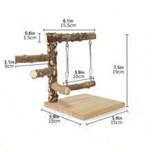 1 件鸟用秋千，鹦鹉秋千架，鸟类用品