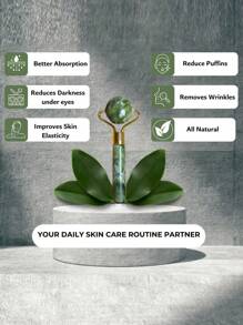 Zestaw wałków jadeitowych 1/2/3 szt./zestaw, grzebień jadeitowy do golenia, wałek jadeitowy do masażu, przeciwstarzeniowy, wyszczuplający, ujędrniający, nawilżający do twarzy i szyi, redukujący zmarszczki i obrzęki, wałek jadeitowy do masażu oczu, uroda, produkty do pielęgnacji skóry, spa, pielęgnacja ciała, narzędzia do pielęgnacji skóry, pielęgnacja twarzy, akcesoria kosmetyczne, masaż, narzędzie do masażu twarzy, wałek do masażu twarzy