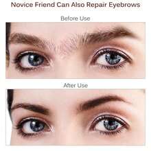 2-In-1 Electric Shaver & Painless Hair Removal Device, Rechargeable With Built-In LED Light, Eyebrow Trimmer & Facial Hair Remover, For Women - White - View 4