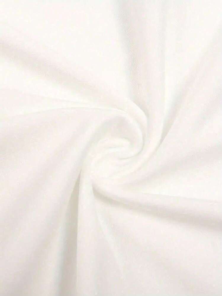 Camiseta informal de inspiración californiana para mujer: negra con letras blancas y rayas amarillas, rojas y azules, cuello redondo, manga corta, poliéster transpirable, ideal para primavera y verano. Camisetas para mujer. - Blanco - Añade 7