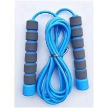 1pc Adjustable Jump Rope With Anti-Slip Foam Handles, Suitable For Men And Women Sports Training