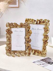 1 khung ảnh nhựa mạ vàng kiểu cổ điển, phông nền chụp ảnh phong cách Châu Âu, đạo cụ chụp ảnh, vật trang trí bàn làm việc, vật trang trí tường, vật trang trí nhà cửa và khung trưng bày ảnh (Không bao gồm ảnh) - Vàng - Xem 8