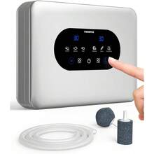 2025-Nw Portabl Ozon Machin Nration For Watr An Air, With Ual Outlts, Ngativ Ion An TimrSilvr - Parent Silver - View 1