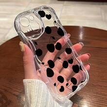 Funda adecuada para 16 Pro/15/14 PLUS/13/12/11, con características de absorción de impactos, antideslizante, ligera, nuevo diseño de moda, protección de personalidad creativa, marco de TPU de alta calidad, funda suave de cobertura completa - Colores mixtos - Ver 3