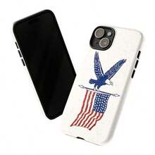 GAO4th Of July Independence Day Phone Case; Patriotic Red White Blue Phone Case For IPhone 16 15 14 13 12 11 Pro Max XR Xs Independence Day Gift American Flag USA Patriotic IPhone Case6196 - 預設 - 查看 7