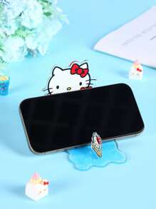 Sanrio 1pc Cute Sanrio Theme Creative Phone Stand, 6 Styles And Colors To Choose From, Small Size, Removable, Easy To Carry, Suitable For Various Occasions