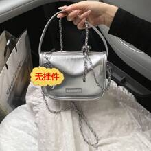 Women Shoulder Bags - 銀色[單包] - 查看 2