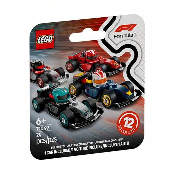 LEGO Juego de construcción de bloques LEGO F1® Car Assembly 71049 para niños