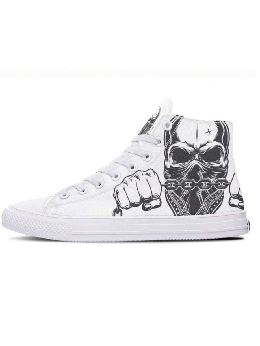 Men Canvas Shoes - Multicolor - View 1