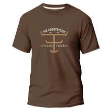 Camiseta Masculina Rodeio Estilo Moda Country Texas A12 - Marrom - Visão 1