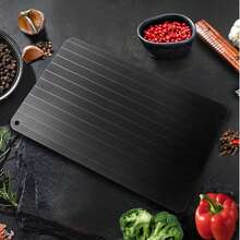 Aluminium Alloy Rapid Defrosting Tray, Household & Commercial Kitchen Meat, Seafood Defrosting Plate - Multicolor - View 5