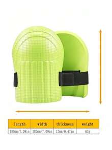 2 piezas Almohadillas para el tobillo para mujeres y hombres - Alfombrillas impermeables ligeras para la rodilla foam y almohadillas de ajuste fácil para jardinería con tiras Adjustable - almohadilla para las rodillas para trabajo