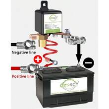 Remote Battery Disconnect Switch 12V 250A Upgrade Prevent Battery Drain Disconnect Negative Car Kill Switch Anti-Theft Remote Battery Kill Switch For Car Truck RV