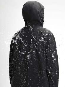 CAMEL CROWN Men's Mountaineering And Hiking 3-In-1 Windproof And Waterproof Jacket - Phantom Black - View 3